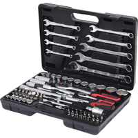 KS Tools KS Tools 1/4" + 1/2" Villás és dugókulcs készlet (82 db / csomag)