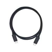 Qnap Qnap CAB-U310G10MCC USB-C apa - USB-C apa 3.1 Adat és töltő kábel - Fekete (1m)
