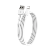 Egyéb EGA D1 USB-A apa - Lightning apa Adat és töltőkábel - Fehér (1m)