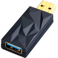 ifi ifi iSilencer+ AA USB-A 2.0 apa - USB-A 2.0 anya Zajszűrő - Fekete