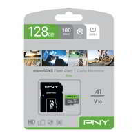 PNY PNY 128GB Elite microSDXC UHS-I CL10 Memóriakártya + Adapter