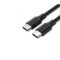 Ugreen Ugreen 50997 USB-C apa - USB-C apa 2.0 Adat és töltőkábel - Fekete (1m)