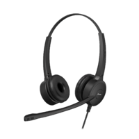 Axtel Axtel Prime HD Duo NC Vezetékes Headset - Fekete