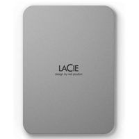 LaCie LaCie 2TB Mobile Drive (2022) USB-C Külső HDD - Ezüst