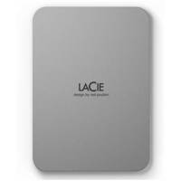 LaCie LaCie 5TB Mobile Drive (2022) USB-C Külső HDD - Ezüst