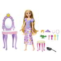 Mattel Disney hercegnők: Aranyhaj baba stílusos kiegészítőkkel