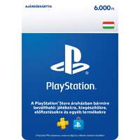 Sony PlayStation Network 6000Ft-os Feltöltő kártya
