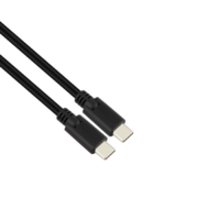 Stansson Stansson CZ-255-D USB-C apa - USB-C apa 3.2 Adat és töltőkábel - Fekete (3m)