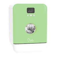 Egyéb Daan Tech Bob Mini Szabadonálló mosogatógép - Zöld/Fehér