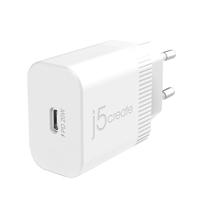 j5create j5create PD 1x USB-C Hálózati töltő - Fehér (20W)