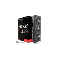 XFX XFX Radeon RX 7800 XT 16GB GDDR6 Speedster MERC 319 Black Edition Videókártya