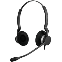 Jabra Jabra BIZ 2300 QD Duo Vezetékes Headset - Fekete