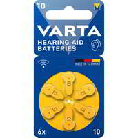 Varta Varta 24610101416 10 Hallókészülék elem (6db/csomag)