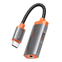 Mcdodo Mcdodo Oryx Series USB-C apa - USB-C/3.5mm Jack anya Adapter