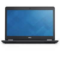 Dell Dell Latitude E5470 Notebook Fekete (14" / Intel i5-6300U / 8GB / 180GB SSD) - Használt