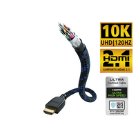 InAkustik InAkustik 00423530 Premium II HDMI 2.1 - HDMI 2.1 Kábel (3m)