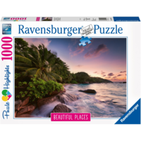Ravensburger Ravensburger Praslin és Seychelle szigetek - 1000 darabos puzzle