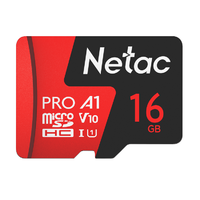 Netac Netac 16GB P500 Extreme Pro Micro SDHC Memóriakártya + SD adapter