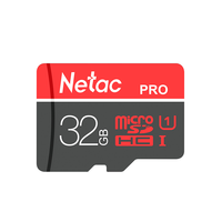 Netac Netac 32GB P500 Extreme Pro Micro SDHC Memóriakártya + SD adapter