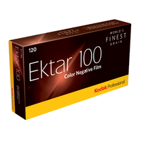 Kodak Kodak Ektar 100 (ISO 100 / 120) Professzionális Színes negatív film (5 db / csomag)