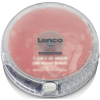 Lenco Lenco CD-202TR Hordozható CD lejátszó - Átlátszó