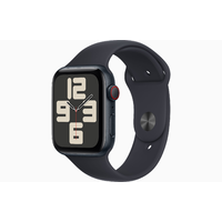 Apple Apple Watch SE (2023) 44mm Okosóra S/M méretű szíjjal - Midnight