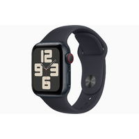 Apple Apple Watch SE (2023) 40mm Okosóra S/M méretű szíjjal - Midnight