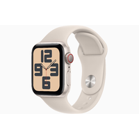 Apple Apple Watch SE (2023) 40mm Okosóra S/M méretű szíjjal - Starlight
