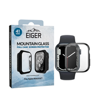 Eiger Eiger Mountain Glass Full Case Apple Watch 9/8/7 Kijelzővédő üveg - (41mm)