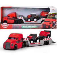 Dickie Toys Dickie Toys Massey Ferguson Micro Farm traktor szállító jármű játékszett