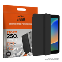 Eiger Eiger Storm Stylus 250m Apple iPad 10.2 (19/20/21) Trifold tok - Fekete