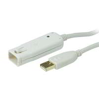 Aten Aten UE2120 USB 2.0 Hosszabító kábel - Fehér (12m)