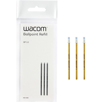 Wacom Wacom (Intuos Pro/Ballpoint Pen/Spark Pen) Ballpoint 1.0 Refill tinta szett - Fekete (3db/csomag)