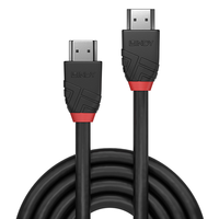 Lindy Lindy 36470 Black Line HDMI - HDMI Kábel 0,5m - Fekete