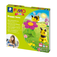 Staedtler Staedtler FIMO Kids Form & Play Égethető gyurma készlet 4x42g - Méhecskék