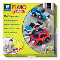 Staedtler Staedtler FIMO Kids Form & Play Égethető gyurma készlet 4x42g - Autós üldözés