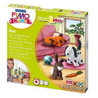 Staedtler Staedtler FIMO Kids Form & Play Égethető gyurma készlet 4x42g - Állatok