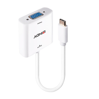 Lindy Lindy 43355 USB Type-C apa - VGA anya Adapter