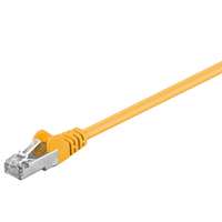 Goobay Goobay 50165 F/UTP CAT5e Patch Kábel 1m - Sárga