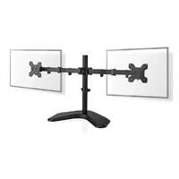 Nedis Nedis MMDOSD110BK 15"-32" LCD TV/Monitor asztali tartó - Fekete (2 kijelző)