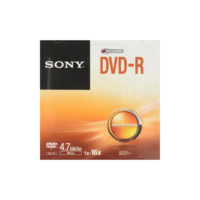 Sony Sony DMR47SS DVD-R 4.7GB Lemez vékony tokos