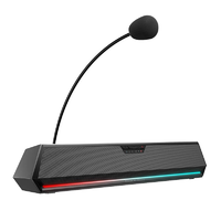 Edifier Edifier Hecate G1500 Gaming 7.1 Monitor Soundbar Hangprojektor Mikrofonnal - Fekete