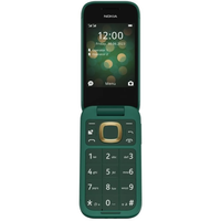 Nokia Nokia 2660 Flip 48MB/128MB Dual SIM Kihajtható Mobiltelefon - Zöld + Domino Quick SIM kártya csomag