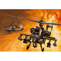 Italeri Italeri 0159 AH-64A Apache Támadó helikopter műanyag modell (1:72)