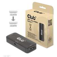 Club3D Club3D HDMI anya - HDMI anya jelismétlő - Fekete