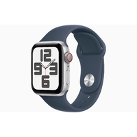 Apple Apple Watch SE (2023) 40mm Okosóra M/L méretű szíjjal - Silver alu