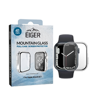 Eiger Eiger Mountain Apple Watch 7/8/9 Tok + kijelzővédő - Átlátszó (41mm)