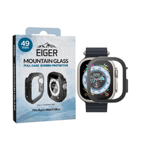 Eiger Eiger Mountain Apple Watch Ultra Tok + kijelzővédő - Fekete (49mm)