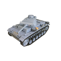 Amewi Amewi RC Auto Panzerkampfwagen III. Távirányítható tank - Szürke (1:16)