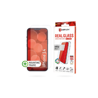 E.V.I. E.V.I. 01710 Displex Real Glass Apple iPhone 14 Edzett üveg kijelzővédő + Tok